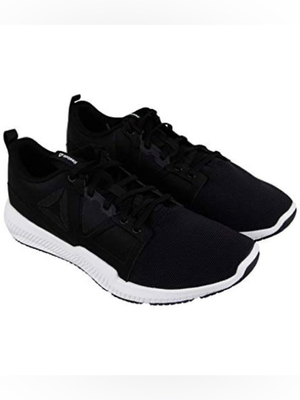 Reebok Hydrorush TR Men’s Black Sneakers athletic shoes with White Outsole 12